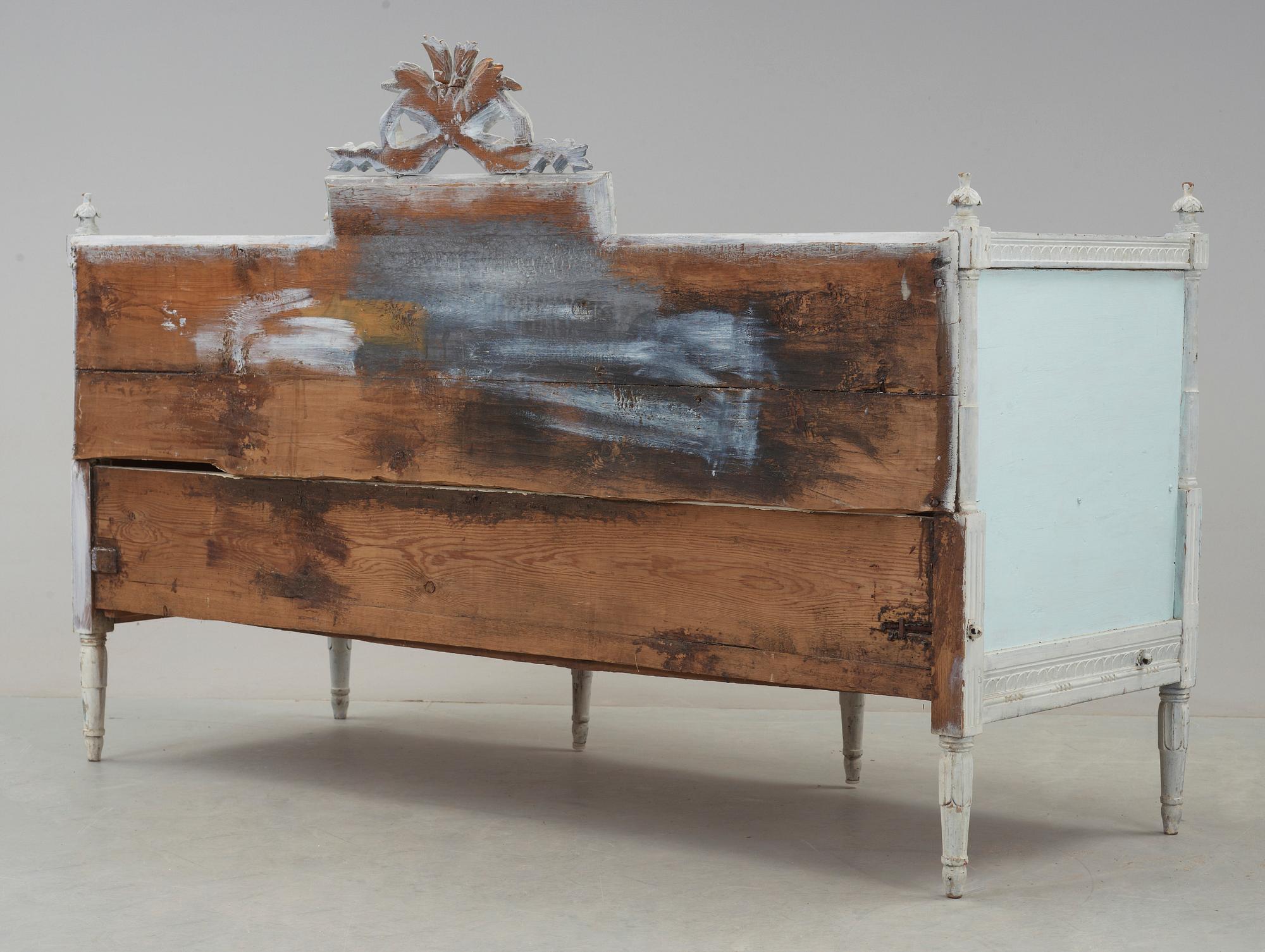 SOFFA, sengustaviansk, omkr år 1800.