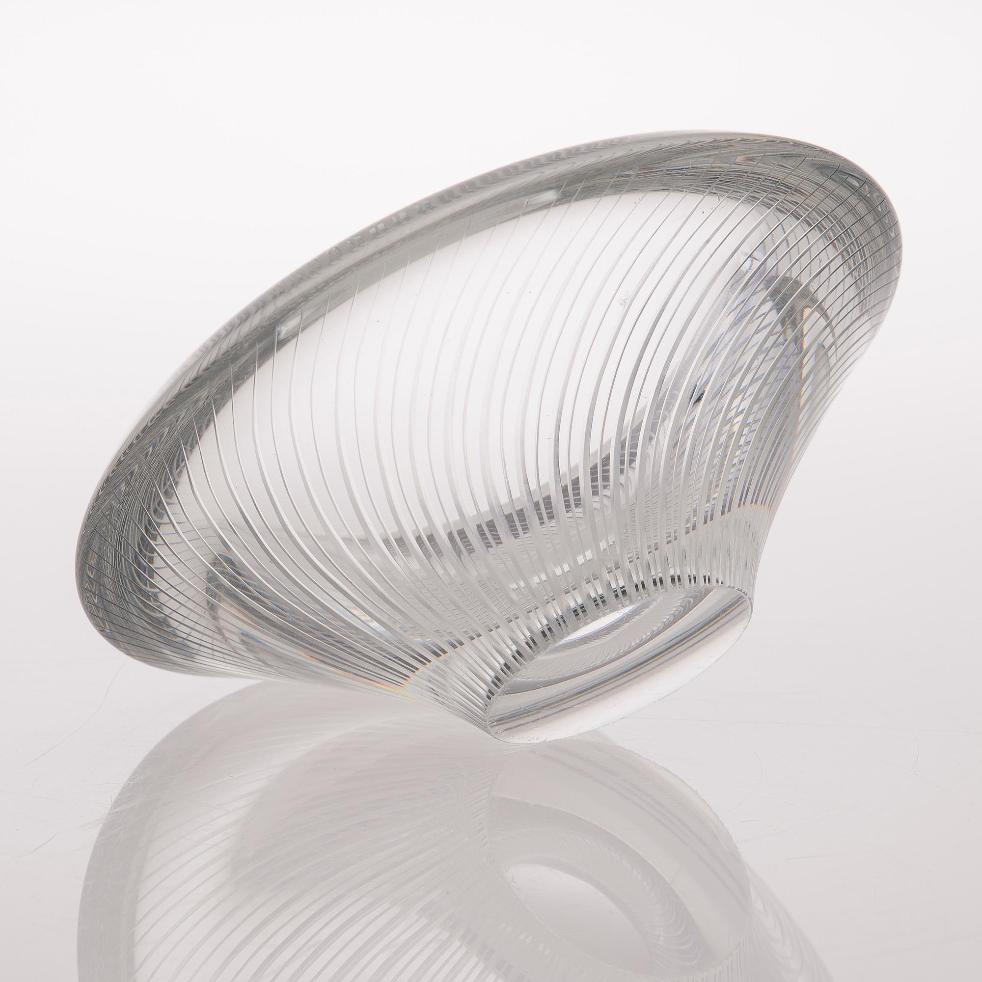 TAPIO WIRKKALA, skål, "3362", signerad Tapio Wirkkala, Iittala.