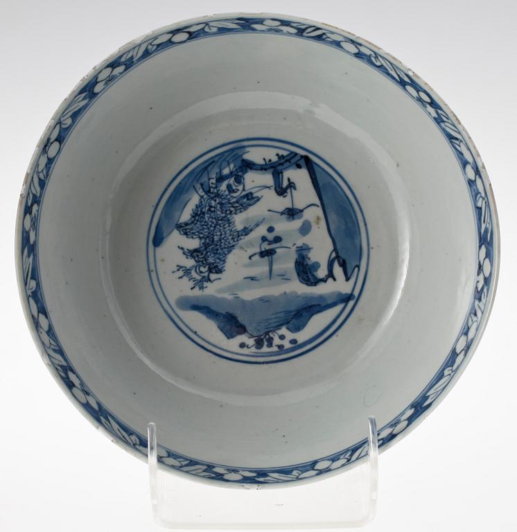 PARTI PORSLIN, 6 delar, Kina 1700-1900-tal.