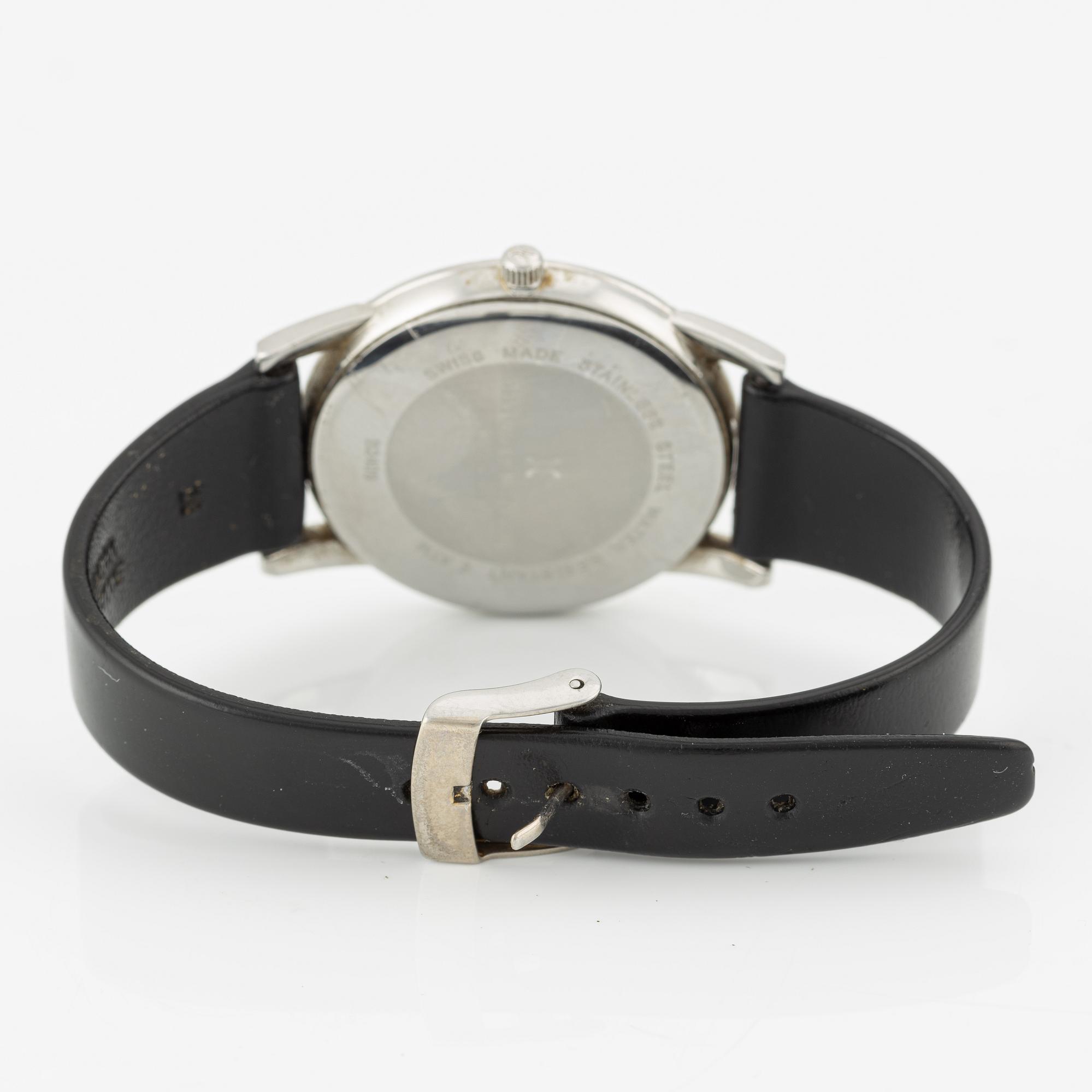 Bernhard H. Mayer, Ultra Slim - Series II, wristwatch, 37 mm.