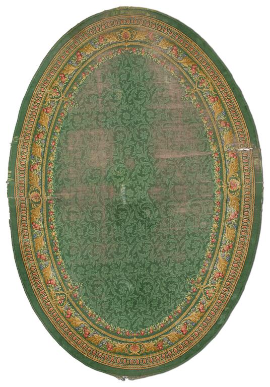 An antique Savonnerie carpet, Central Europe, circa 1900, c. 818 x 550 cm.