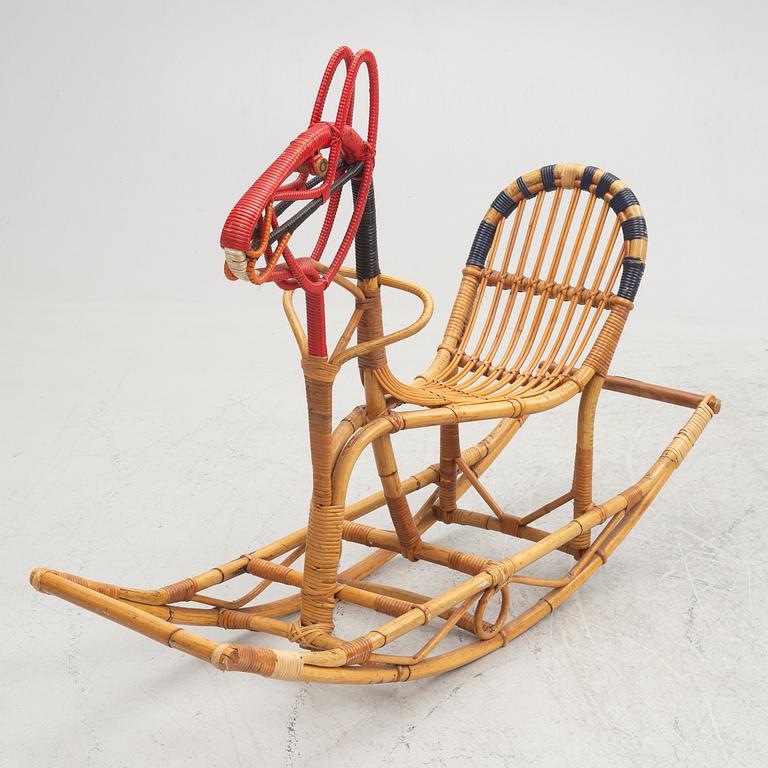 E.V.A. Nissen & Co, rocking horse, Denmark 20th century.