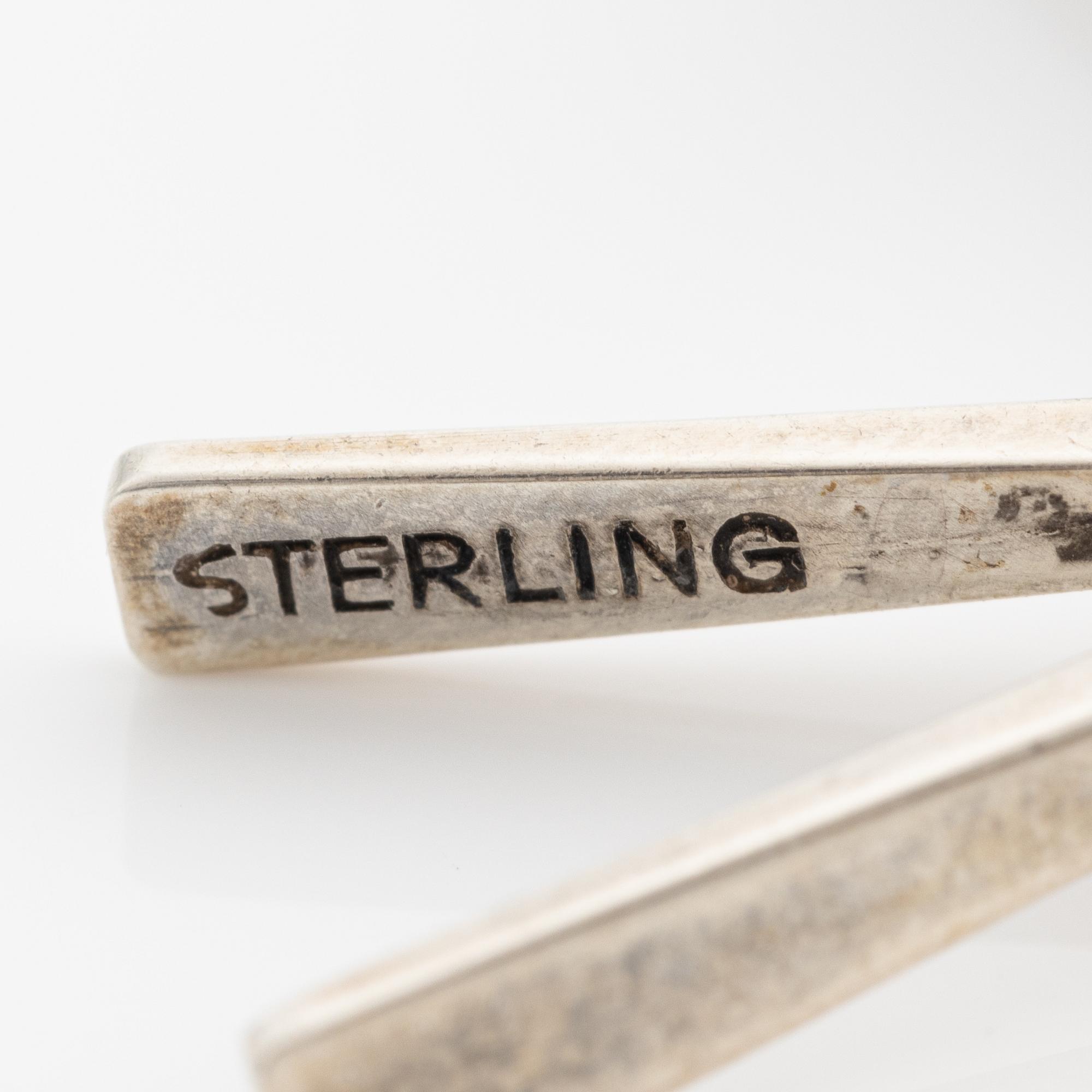 Rey Urban, brosch, sterlingsilver, Stockholm, 1962.