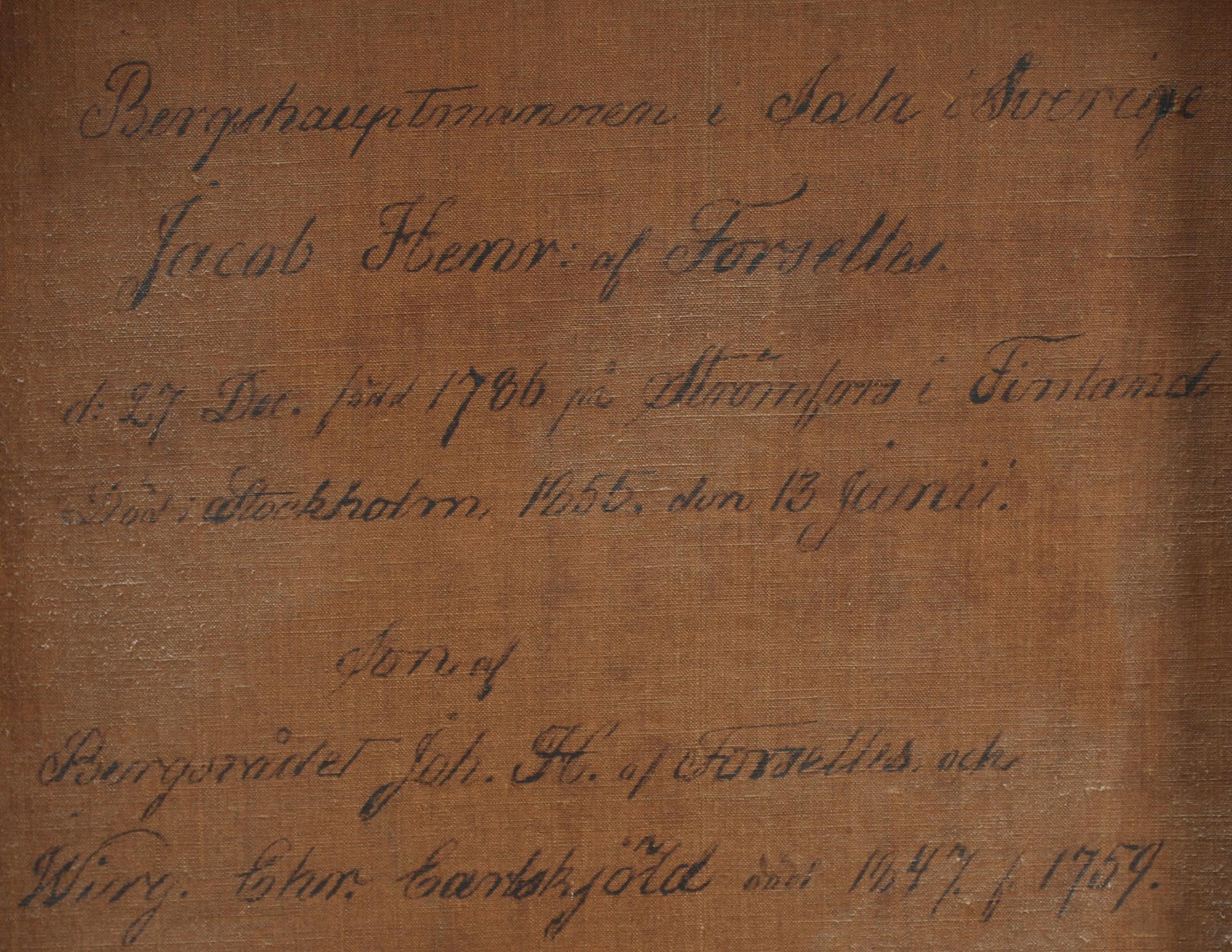OKÄND KONSTNÄR, olja på duk, 1800-talets mitt.