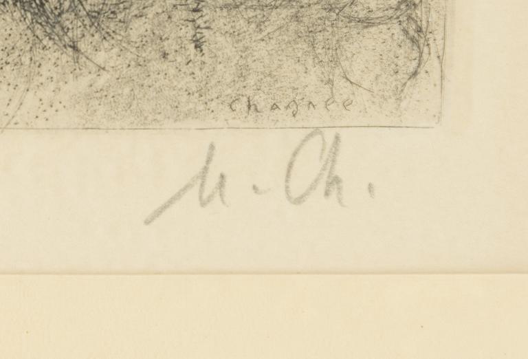 Marc Chagall, "Saül et David", from "La Bible".