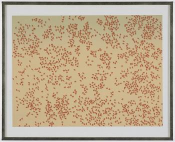 Ed Ruscha, "Red ants", from: "Insects".