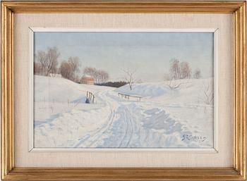 PETER ADOLF PERSSON, olja på duk, signerad.