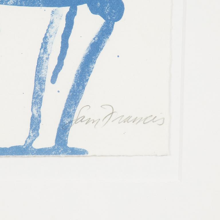 Sam Francis, Untitled (SF-351) ur Papierski Portfolio.