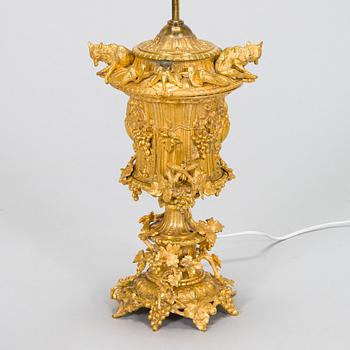 Lampfot, 1800-talets slut.