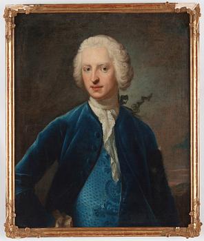 Johan Henrik Scheffel, Potrait, a pair. Depicting the brothers Christer Gustaf Fleming (1727-1748) and Axel Fleming (1728-1825).