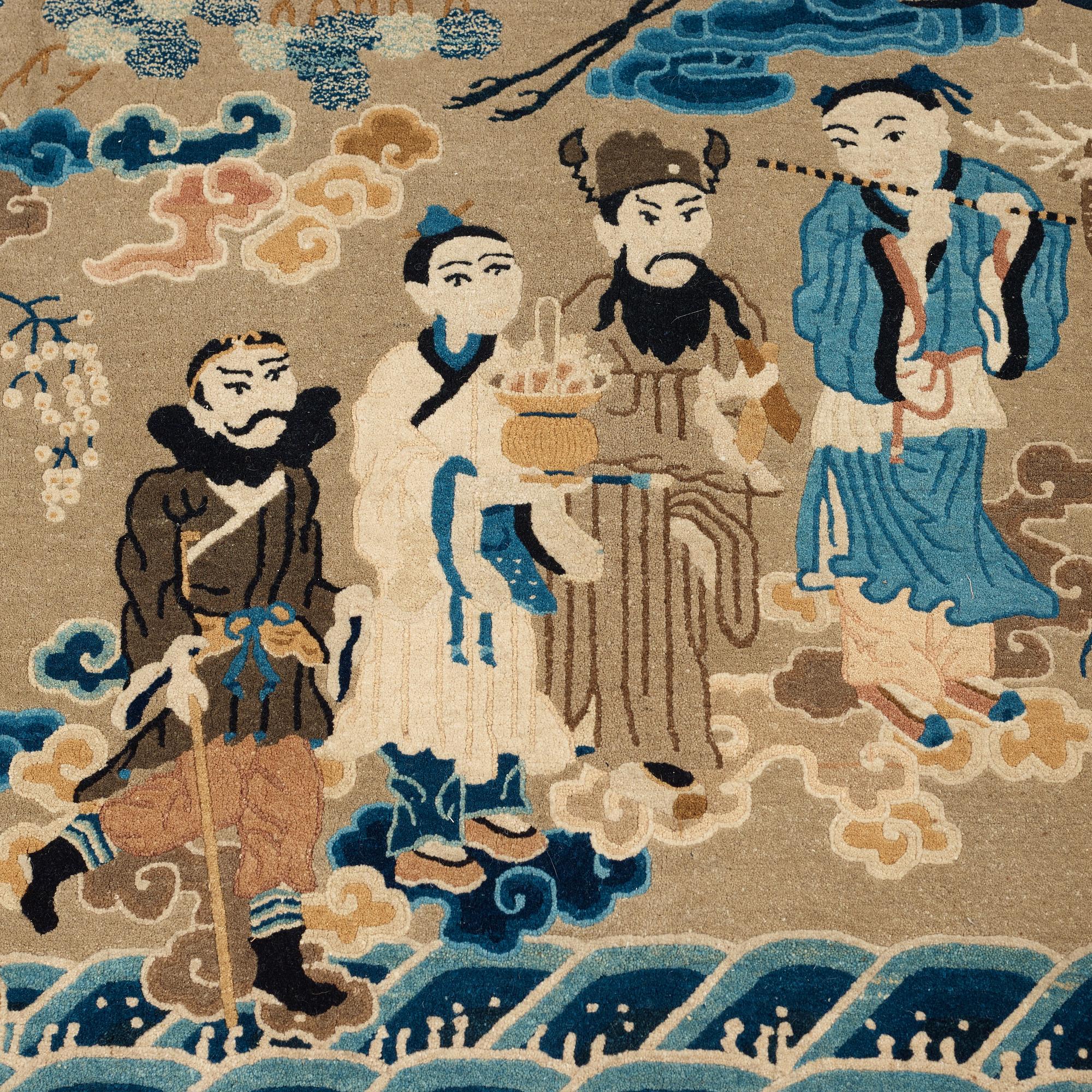 RUG. Semi-antique China. 120.5 x 231,5 cm.