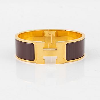 Hermès, armband, "Clic Clac H", GM.