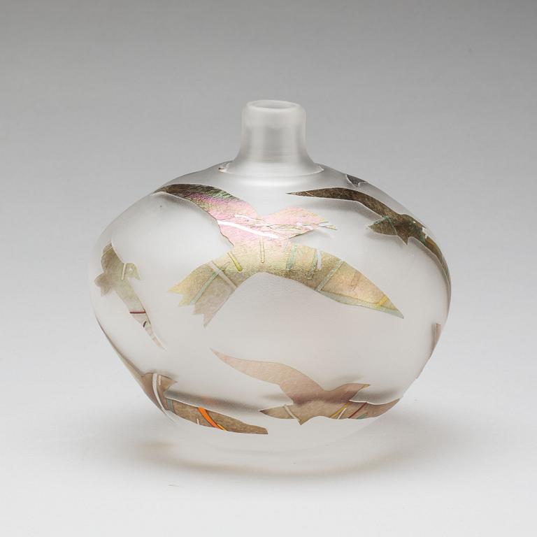 VAS, glas, Bertil Vallien, Boda.