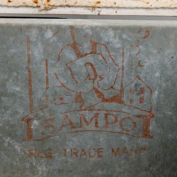 ANTIQUE ICE BOX REFRIGERATOR, "Temperator" Auran Rautateollisuus Oy, Turku, Finland 1920s.