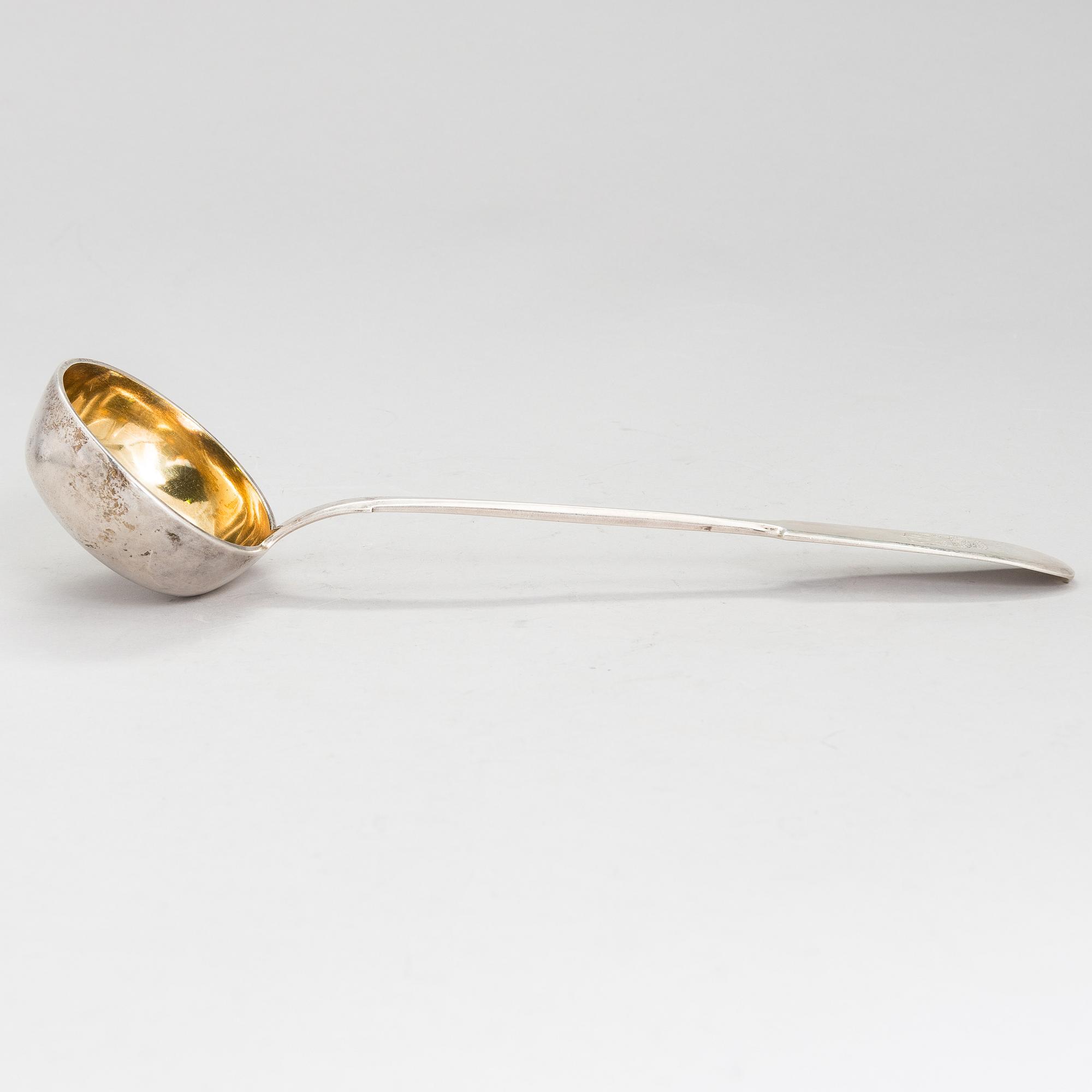 SOPPSLEV, silver, Morozov Kejserlig hovleverantör, mästarstämpel Aleksandr Shevyakov, S:t Petersburg 1896.