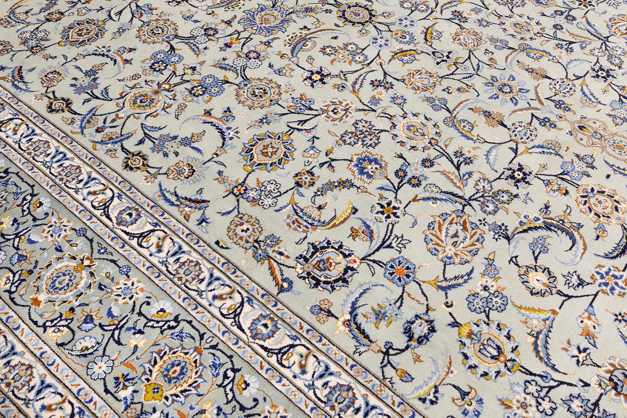 A  carpet Keshan, approx. 432 x 300 cm.