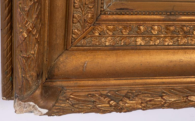 Unknown artist, 19th century, Damp portrait.