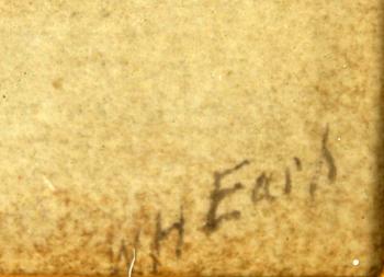 WILLIAM HENRY EARP, akvarell, sign.