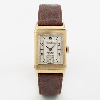 Jaeger-LeCoultre, Reverso, "Favre Leuba", wristwatch, 22.5 x 32.5 (38) mm.