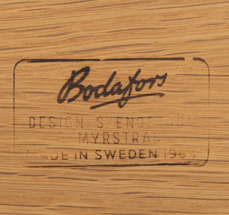 Sven Engström och Gunnar Myrstrand, sängbord, ett par, Bodafors, 1964.