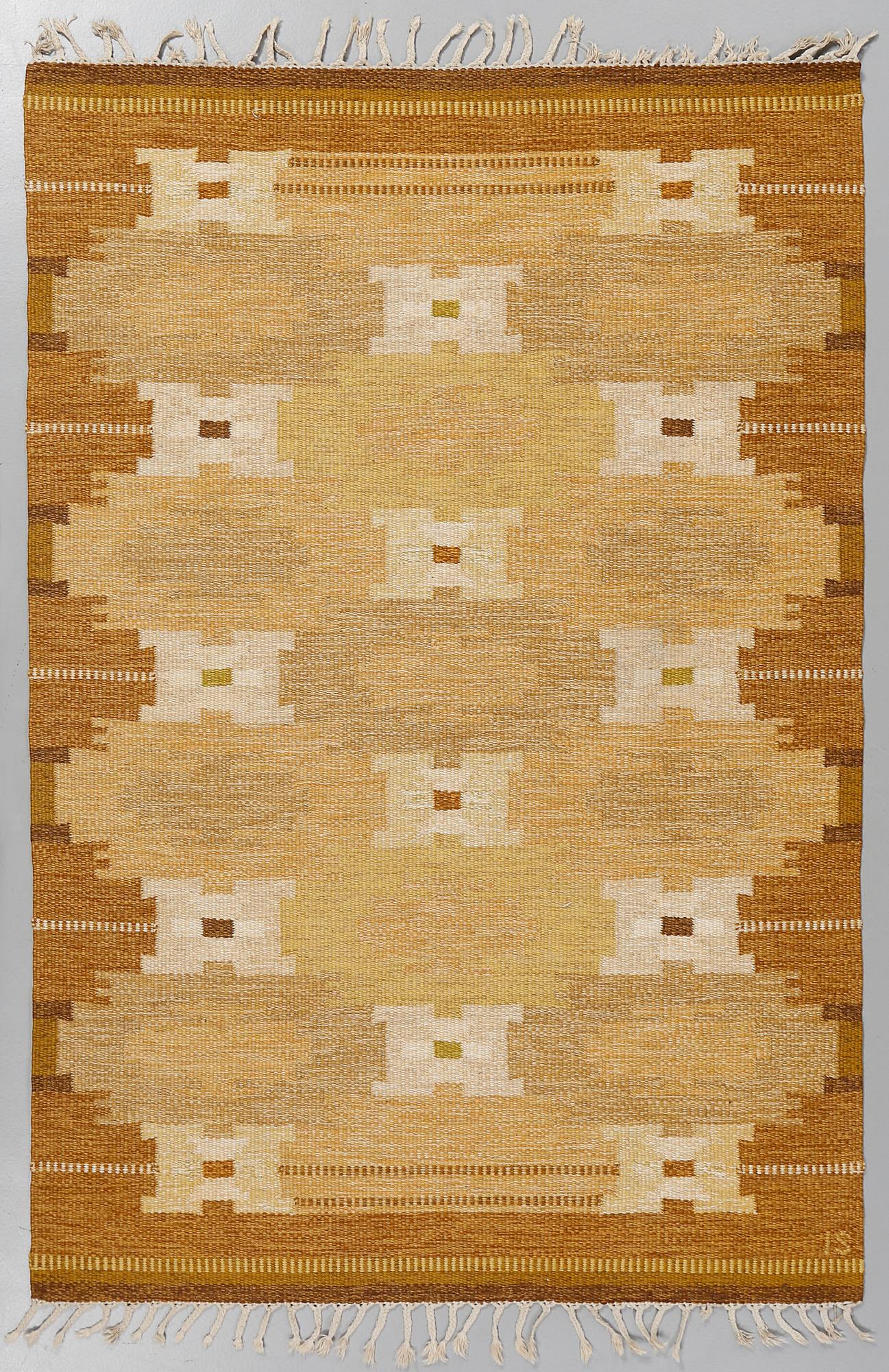 MATTA, rölakan, Ingegerd Silow, omkring 1900-talets mitt, 205x135 cm.