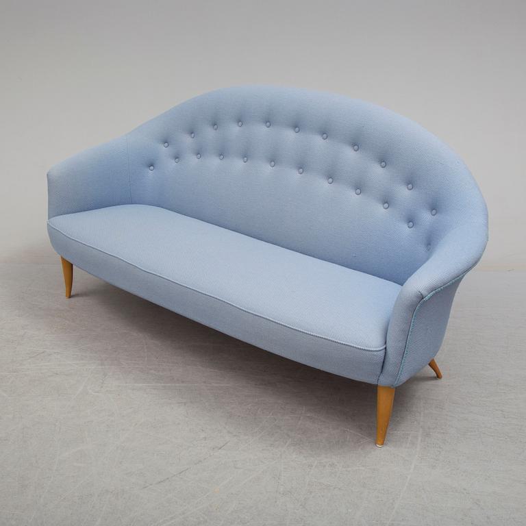 KERSTIN HÖRLIN-HOLMQVIST, soffa, "Paradiset", Nordiska Kompaniet, formgiven 1958.