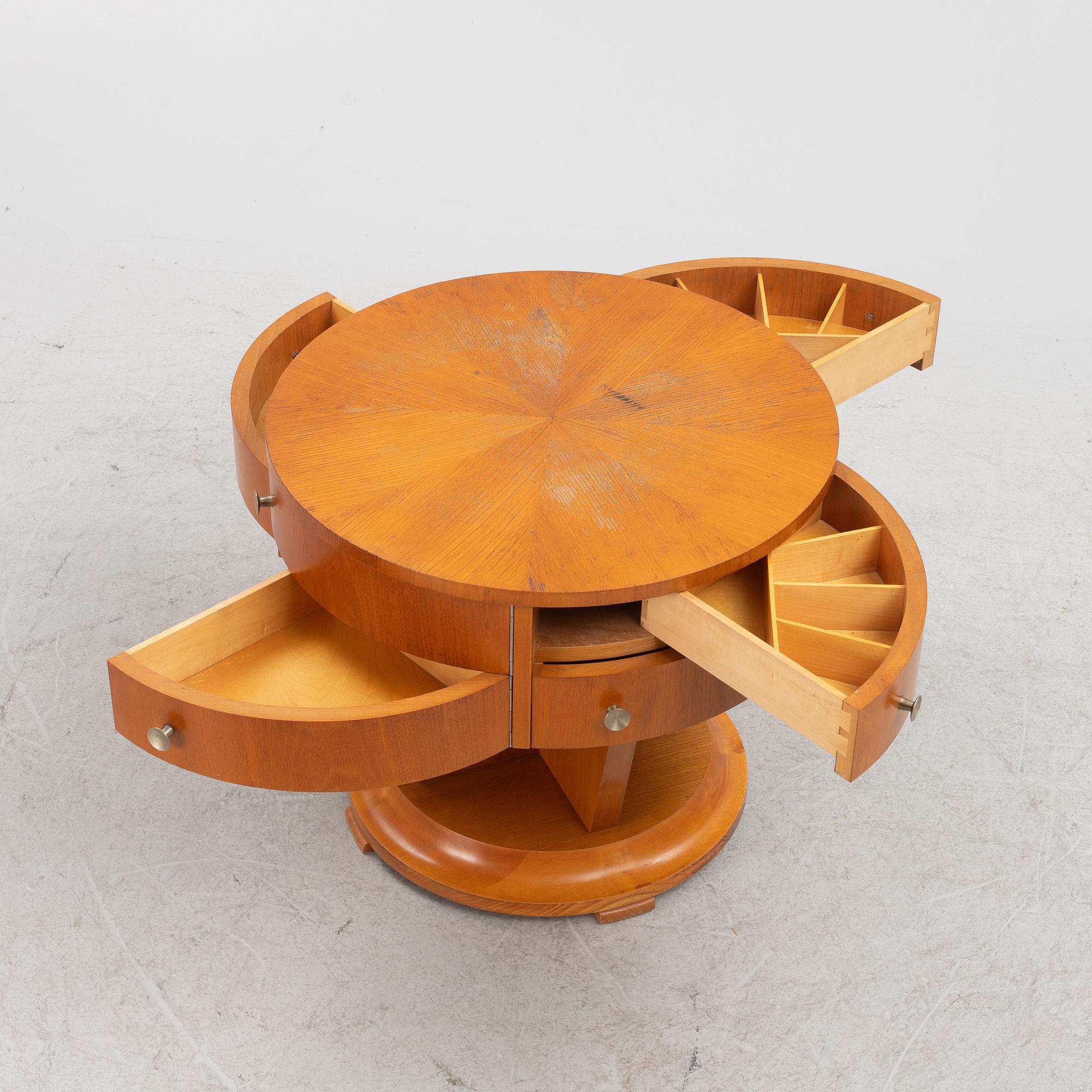 Sidobord, 1930/40-tal.