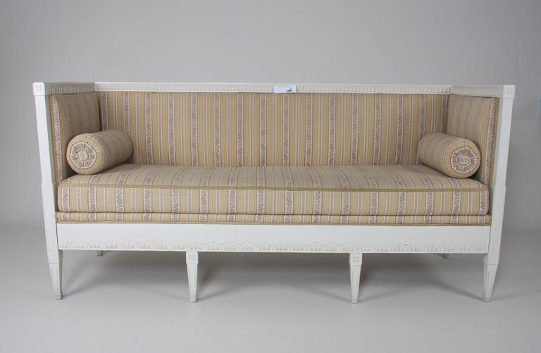 SOFFA, gustaviansk stil, 1900-tal.