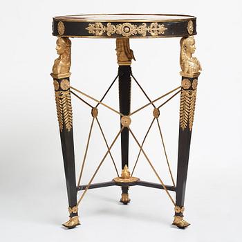 An Empire-style table, second part of the 19th century.