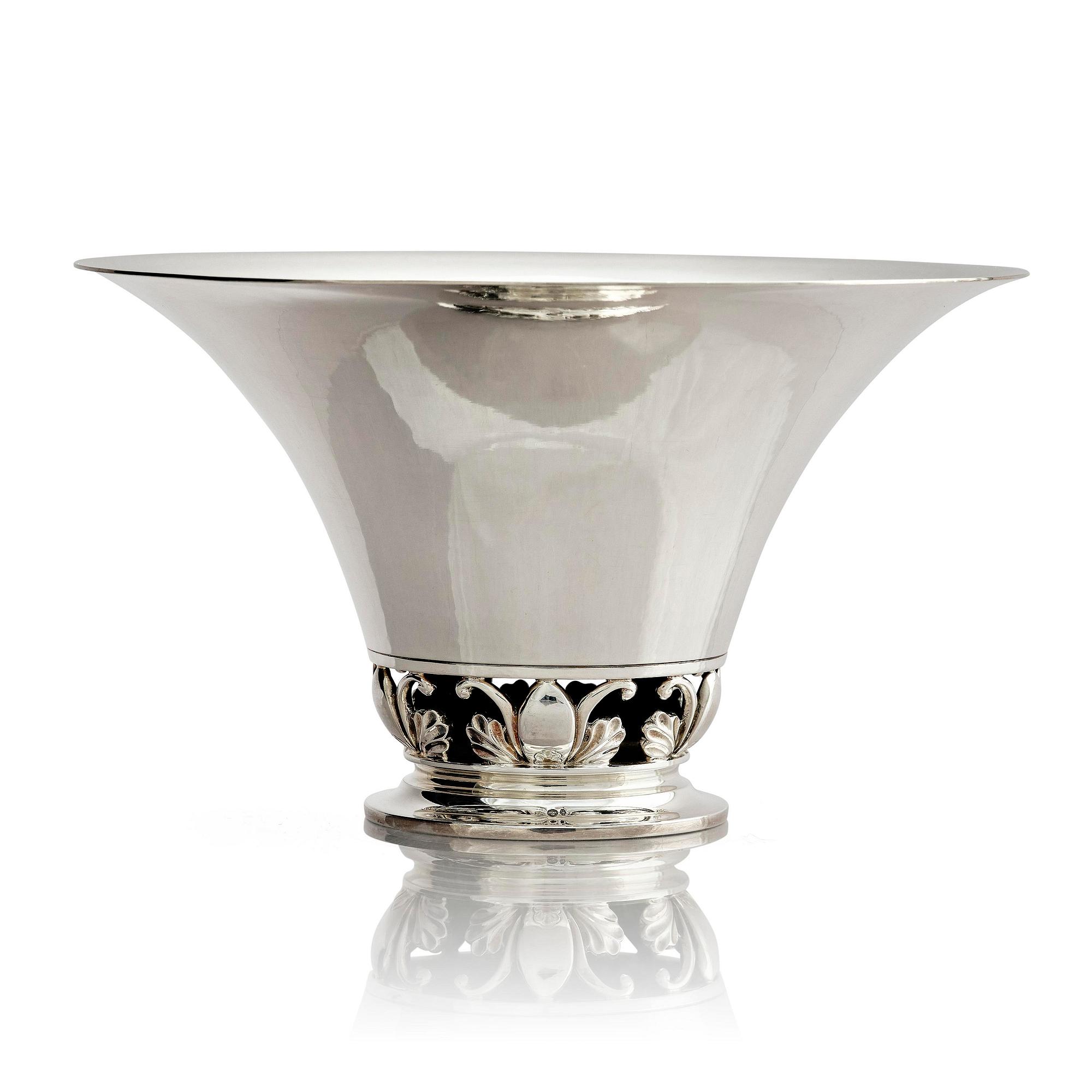 Georg Jensen, skål, sterling silver, modell nr 773, Köpenhamn efter 1945.