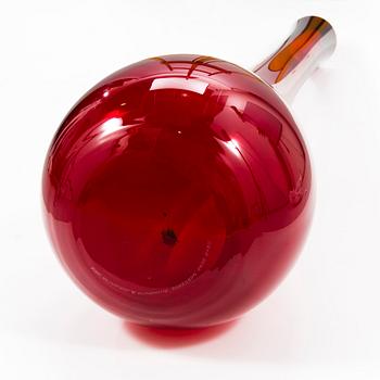 HEINI RIITAHUHTA, An art glass 'Drop dead gorgeous', signed Riitahuhta & Järvenpää 2008.