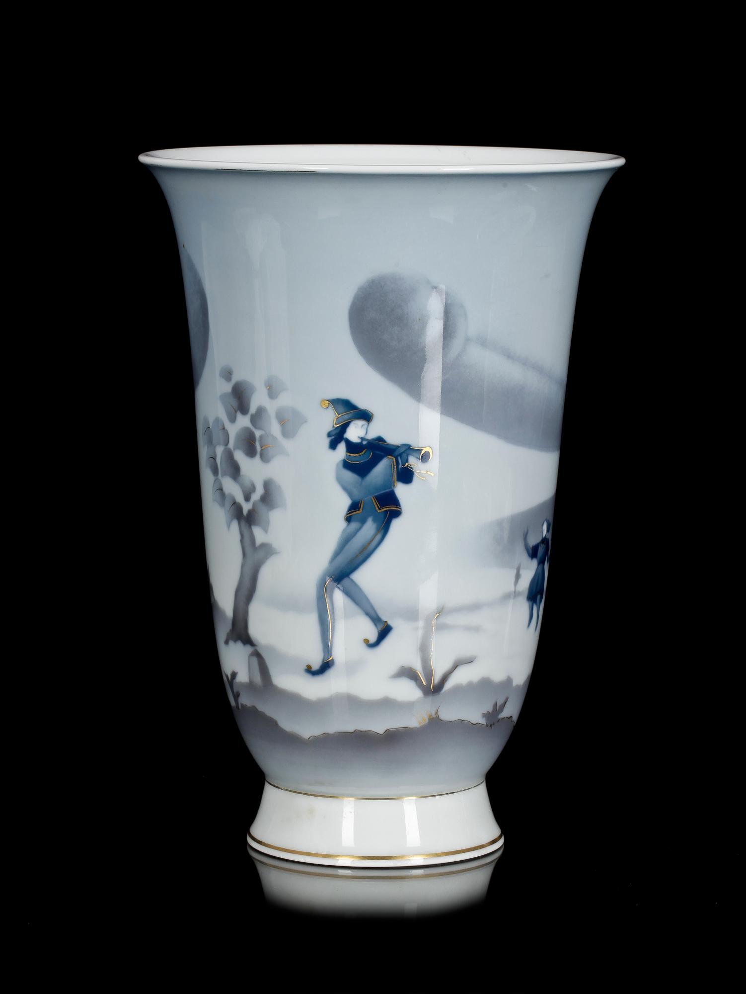 VAS, porslin, sign Karl, Rosenthal, 1900-tal.