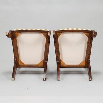 A set of four Biedermeier chairs, second half of the 19th century.