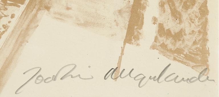 JOAKIM ALLGULANDER, färglitografi, signerad och numrerad 41/240.