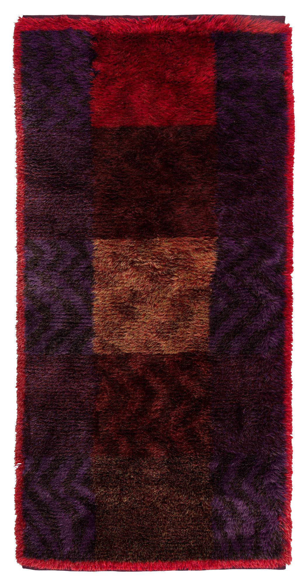 Uhra-Beata Simberg-Ehrström, ryijy,  Suomen käsityön Ystävät. Noin 205 x 105 cm.
