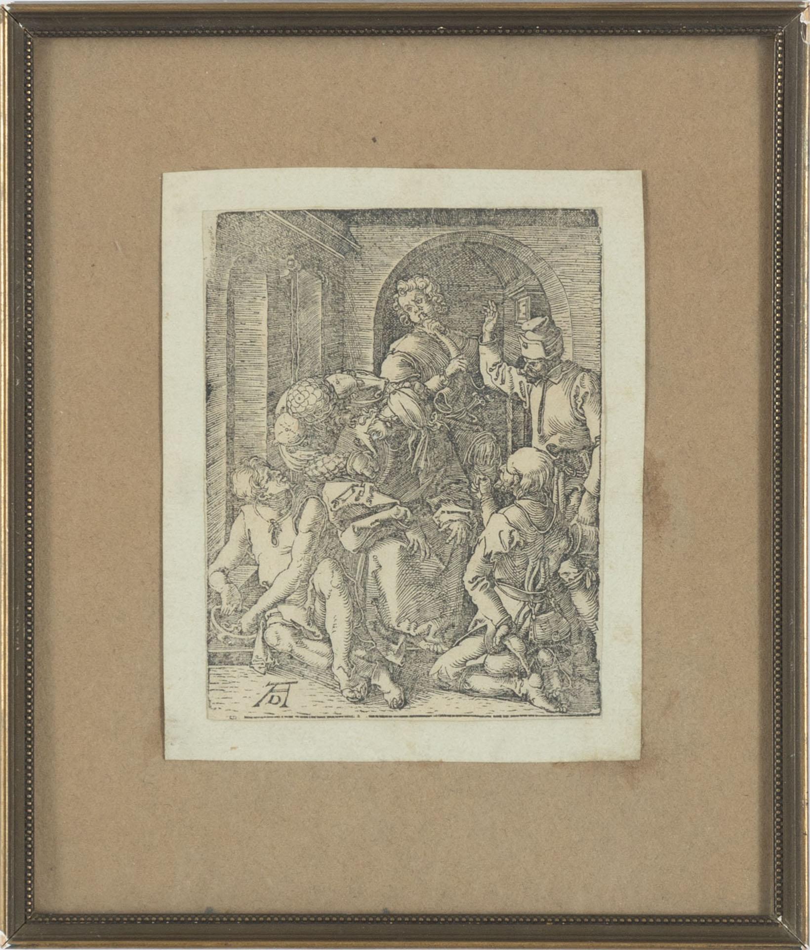 Albrecht Dürer, wood cut, 3, probably 18th Century.