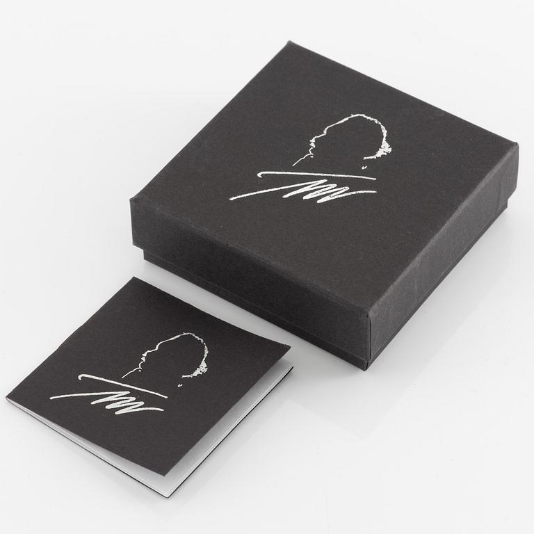 Tapio Wirkkala, ett par örhängen "Omena", sterlingsilver, för Kultakeskus.
