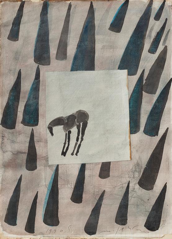 Mimmo Paladino, Untitled.