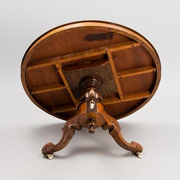 A late 19th century tilt top table.