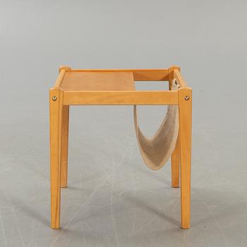 A Danish 1960s side table SP Jensen Furbo.