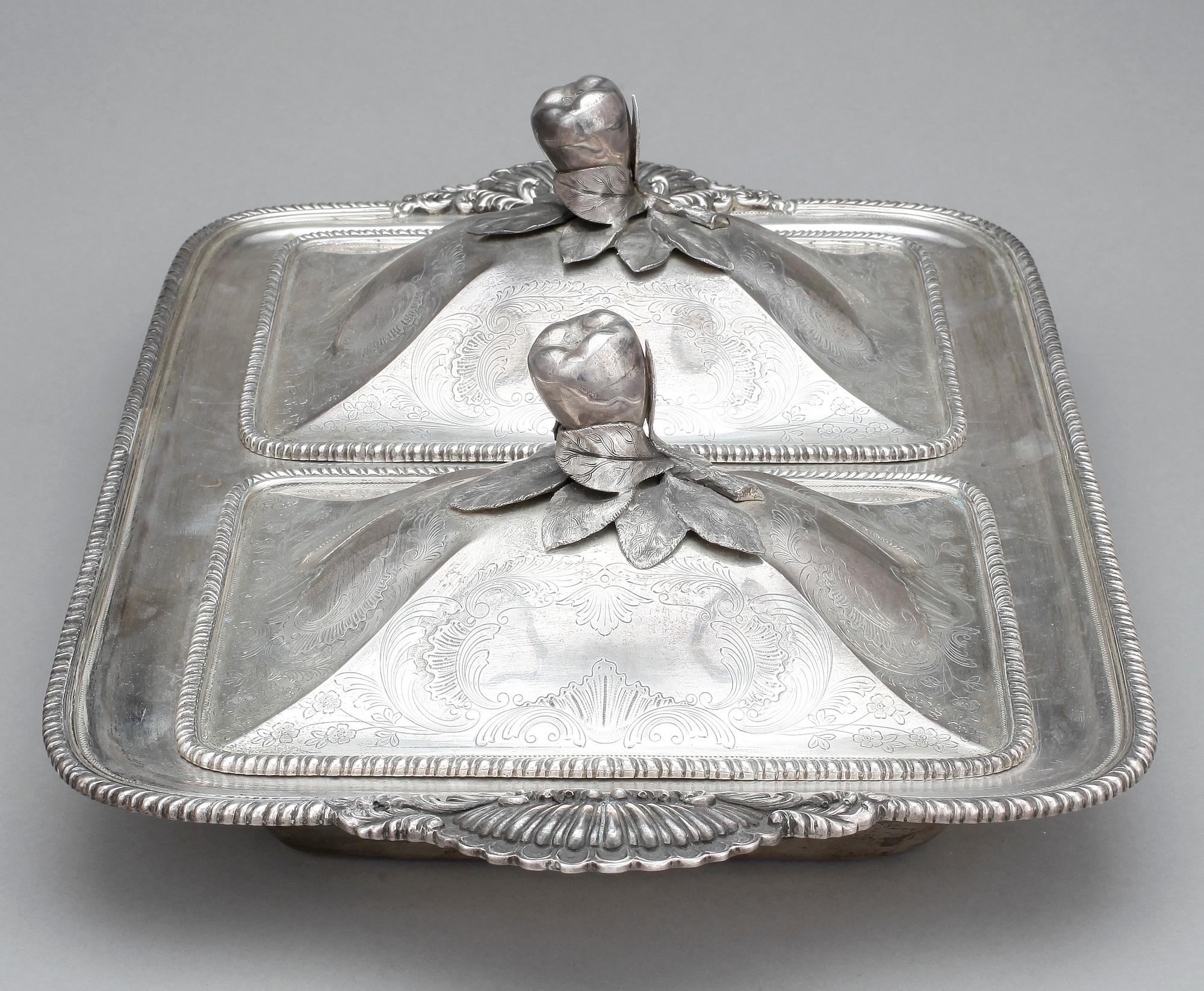 DUBBELKAROTT, silver, Porto, Portugal, 1900-tal. Vikt ca 3240g.