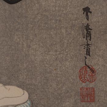 Taniguchi Kokyo, "Spirit of the Heron Maiden".