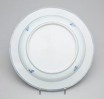 TALLRIK, porslin, Kina, Kangxi (1662-1722).