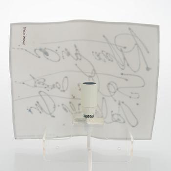 Inkeri Leivo, vägglampa, "Love letter", signerad IL 25/-90/MM Arabia Finland.