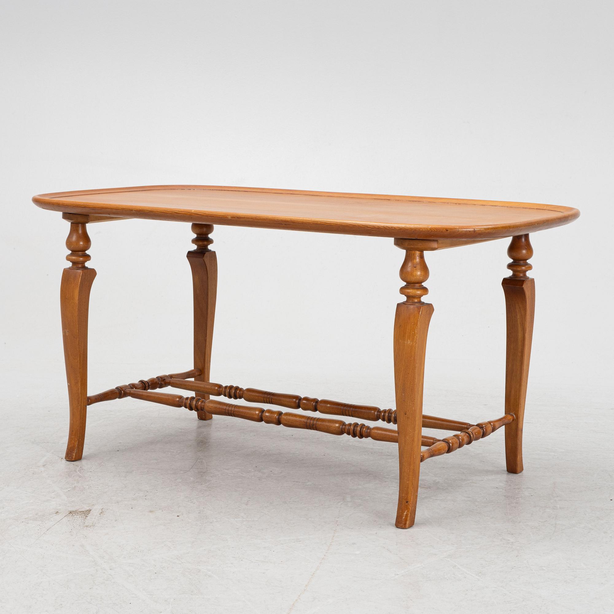 Erik Chambert, coffee table, Chamberts Möbelfabrik, 1942.