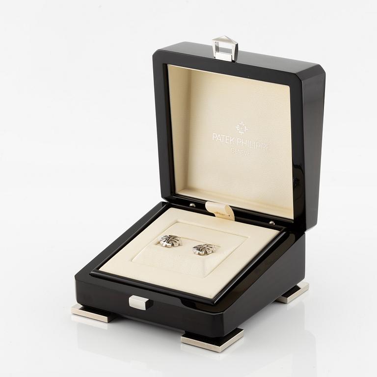Patek Philippe, Manschettknappar, Calatrava Cross, 18K vitguld.