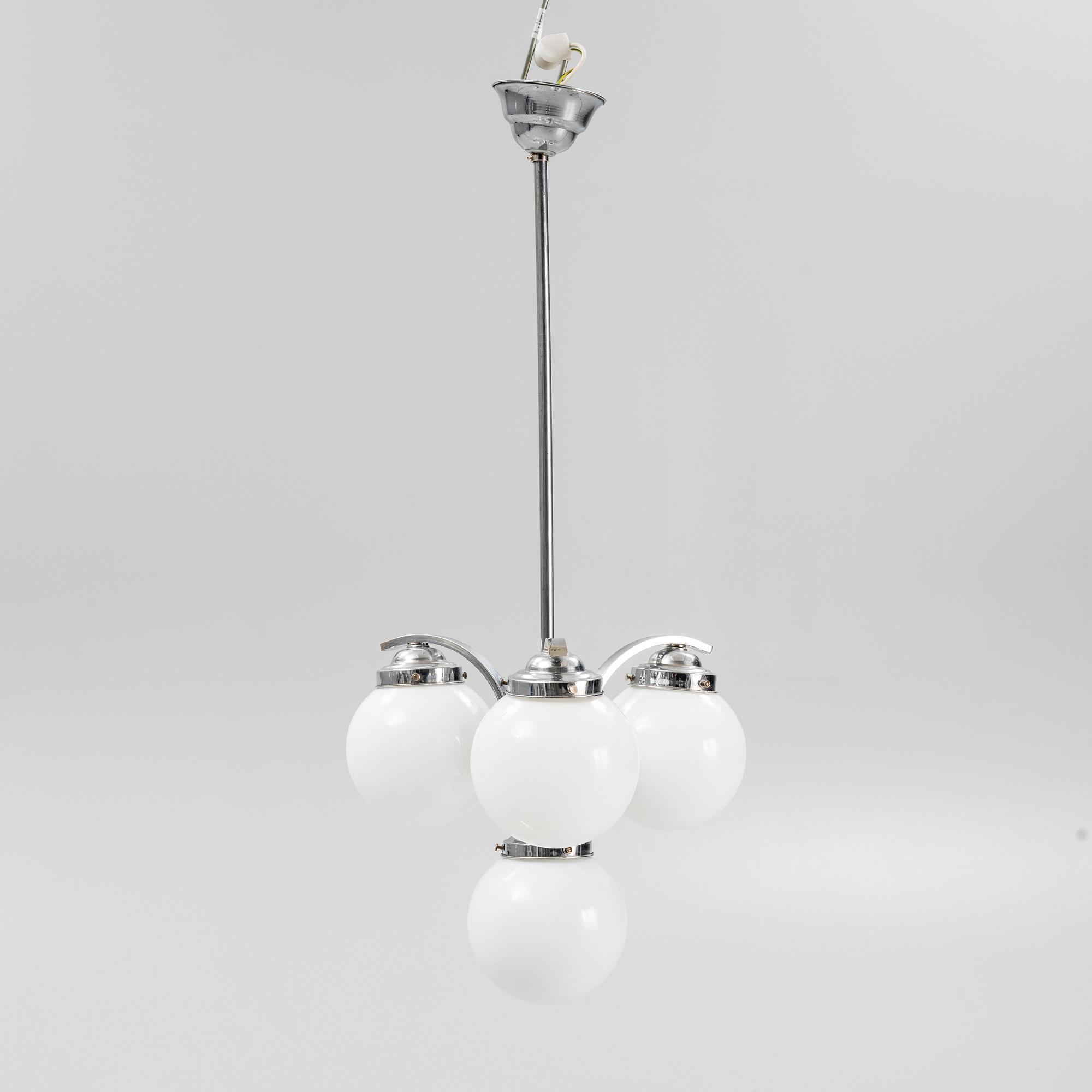 A ceiling light, 1930's.