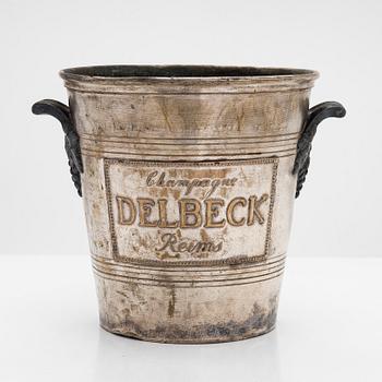 A Champagne cooler bucket, Delbeck.