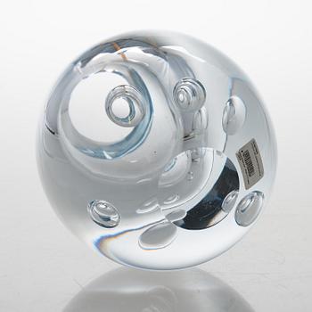 TIMO SARPANEVA, a 'Claritas' glass sculpture signed Timo Sarpaneva Iittala 2019.