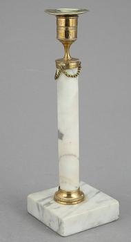 LJUSSTAKE, sengustaviansk, tidigt 1800-tal.